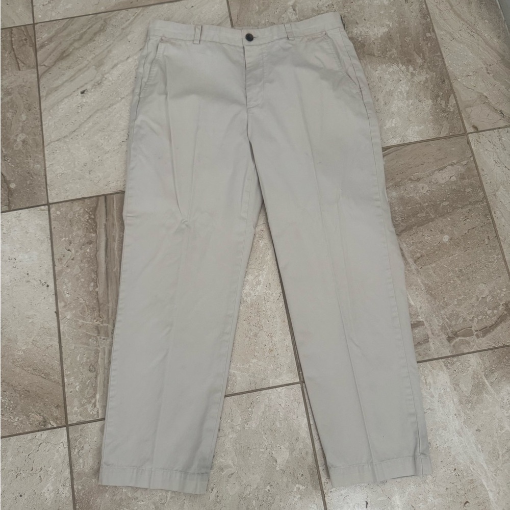 Brooks Brother women's khaki dress pants 356 size 36x30 straight leg